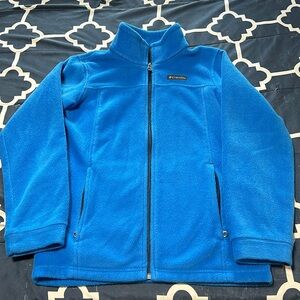 Boys Columbia zip up jacket size large 14/16